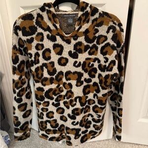 Leopard Print Women's Sweater